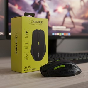 Бездротова мишка XSTRIKE XS-400 Bluetooth + 2,4 GHz 1200/2400 DPI (206)