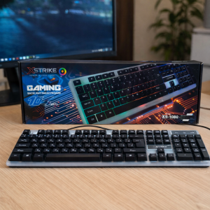 Мембранная клавиатура с rgb подсветкой XSTRIKE XS-1080 USB 104 keys (206) Мембранная клавиатура с rgb подсветкой XSTRIKE XS-1080 USB 104 keys (206)