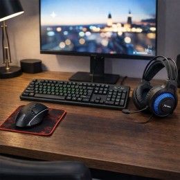 Игровой комплект XSTRIKE XS-2030 4 в 1: клавиатура, мышь, наушники и коврик (206)