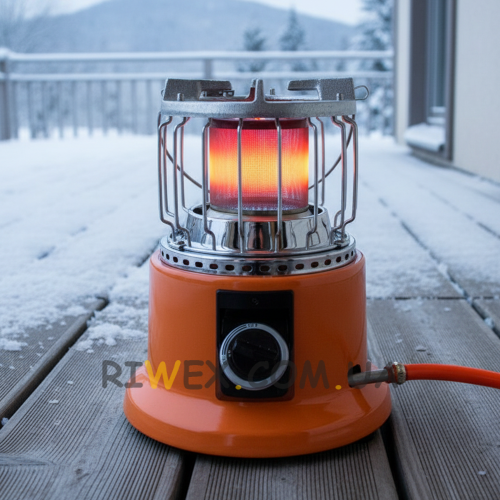 Портативный газовый обогреватель OLYMPIA 4000G (APG-3000S), 4 кВт (JS)