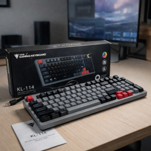 Механическая клавиатура с rgb подсветкой JEDEL KL-114 USB 100 keys (206)