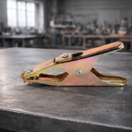 Зажим массы обратного кабеля 400A из латуни длиной 20 см P-845 (JS)