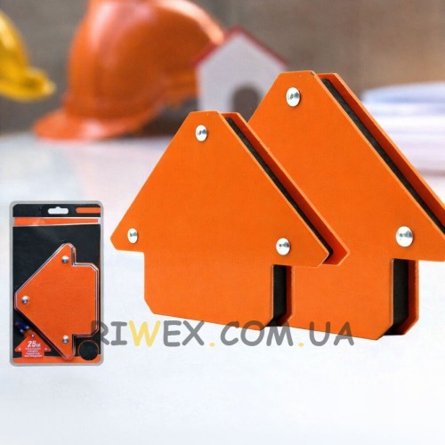 Магнітний затиск для зварювання 37,5 кг (зварювальний магніт) HORUSDY P-1448 (JS)