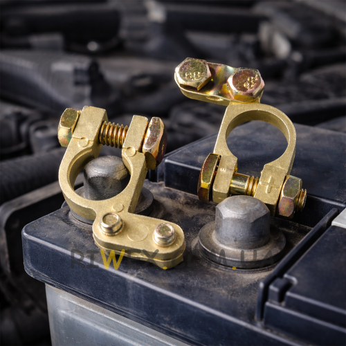 Клема акумуляторна TERMINAL SET з болтовим кріпленням P-1942 (JS)