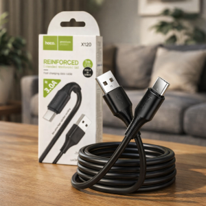 Зарядный кабель HOCO X120 3А USB-A × Type-C 1 метр (206) Зарядный кабель HOCO X120 3А USB-A × Type-C 1 метр (206)