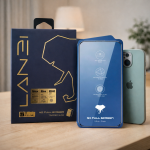Захисне скло з олеофобним покриттям ULTRA+ 5X HD DUST FREE BOX Iphone 15 (AX)