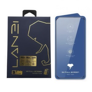 Захисне скло з олеофобним покриттям ULTRA+ 5X HD DUST FREE BOX Iphone 15 (AX)