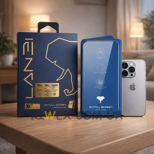 Защитное стекло с олеофобным покрытием ULTRA+ 5X HD DUST FREE BOX Iphone 14 PRO MAX (AX)