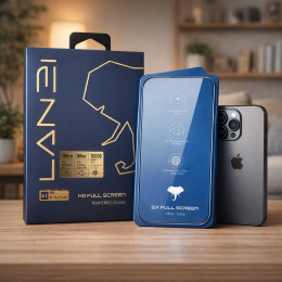 Защитное стекло с олеофобным покрытием ULTRA+ 5X HD DUST FREE BOX Iphone 14 PRO (AX)