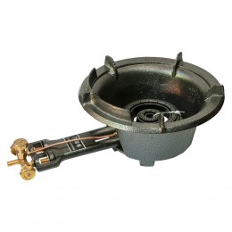 Мощная газовая горелка из чугуна LPGBURN ZY 9L-04 25 кВт, P-1088 (JS)