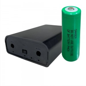 Резервный блок питания Mini UPS 12 В ИБП для непрерывной работы оборудования на 3 аккумулятора 7200 мАh