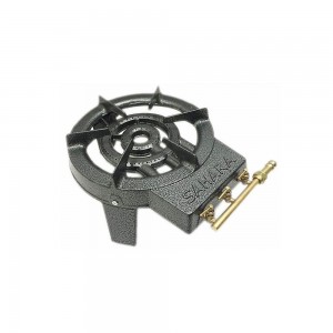 Настільна газова плита SAHARA 9,2 кВт P-973, чавунна універсальна (JS)