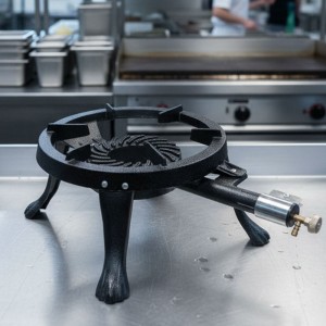 Газовая плита ГБ-23 чугунная (7 кВт) P-1214 для габаритной посуды (JS) Газовая плита ГБ-23 чугунная (7 кВт) P-1214 для габаритной посуды (JS)