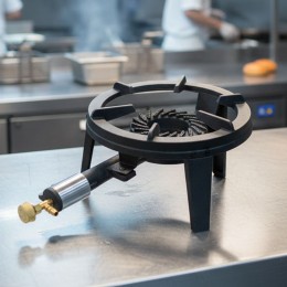 Газова плита ГБ-23 чавунна (5 кВт) P-1385 для габаритного посуду (JS)