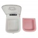 Годівниця Автоматична для котів та собак з герметичною кришкою та знімною чашею 23×16.5×11 см Рожевий (205)