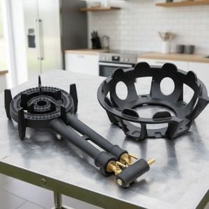 Пальник HANABISHI 5,5 кВт HCI-70 регулювання подачі газу та стабілізація полум'я 1992 (JS)