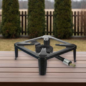 Потужна настільна газова плита SGB-04T 7,5 кВт з чавунним пальником P-980 (JS)