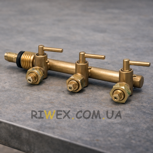 Чугунная газовая горелка SARRA (кран-вентиль для подачи газа) P-1153 (JS)