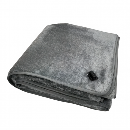 Электропростынь для автомобиля от прикуривателя 160×150 см MA703 Серый (ARSH)