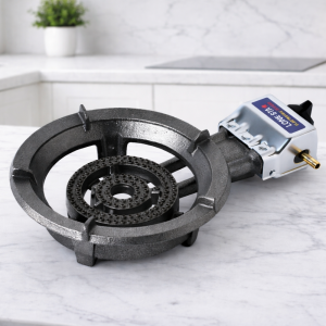 Газовая чугунная плита LONE STA (с пьезоподжигом) P-1681  9 кВт (JS)