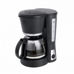 Капельная гейзерная кофеварка для приготовления ароматного кофе Silver Love MA-724 Черная (ARSH) Капельная гейзерная кофеварка для приготовления ароматного кофе Silver Love MA-724 Черная (ARSH)