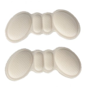 Ортопедические вкладыши от натирания пяток Insole Butterfly в обувь 2 шт Бежевый (AMN)