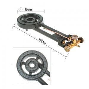 Форсунка пальника чавунна ATLAS потужністю 30 кВт P-2001 (JS)