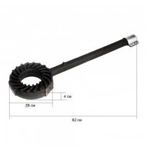 Дополнительная горелка для газовой плиты ГБ-23 (62 см) P-1552 для высоких нагрузок (JS)