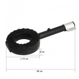 Дополнительная горелка для газовой плиты ГБ-23 (38 см) P-1216 для высоких нагрузок (JS) Дополнительная горелка для газовой плиты ГБ-23 (38 см) P-1216 для высоких нагрузок (JS)