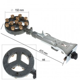 Газовая форсунка OZKAN горелка мощностью 25 кВт с пьезоподжигом P-2035 (JS) Газовая форсунка OZKAN горелка мощностью 25 кВт с пьезоподжигом P-2035 (JS)