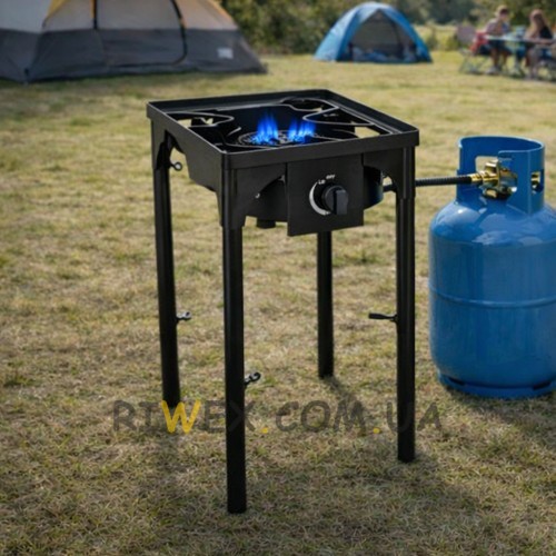 Потужний газовий пальник HAPCOK CGSL-8R1 Р-1767 1 конфорка (JS)