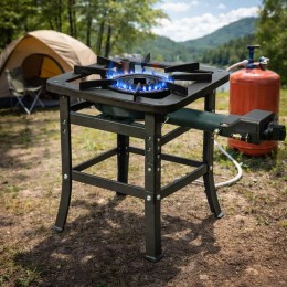 Мощная газовая горелка HANABISHI HCI-21, 9 кВт P-1996, 1 конфорка (JS)