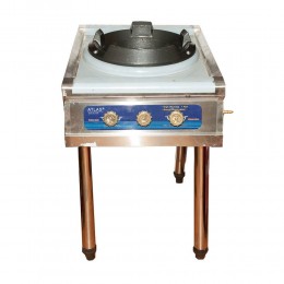 Газова плита з чавунною таганкою ATLAS 35 кВт (з п’єзозапалюванням) P-1437 (JS)