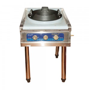 Газова плита з чавунною таганкою ATLAS 35 кВт (з п’єзозапалюванням) P-1437 (JS)