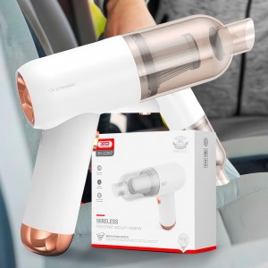 Автомобільний ручний бездротовий пилосос XO CZ007 1500mAh Білий