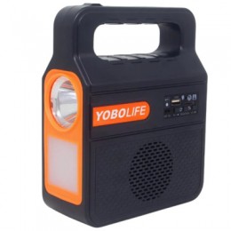 Зарядна станція-ліхтар з радіоприймачем і сонячною панеллю YoboLIFE LM-3609M Зарядна станція-ліхтар з радіоприймачем і сонячною панеллю YoboLIFE LM-3609M