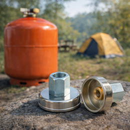 Перехідник для підключення польських газових балонів до пальників та іншого обладнання Р-1234 (JS)