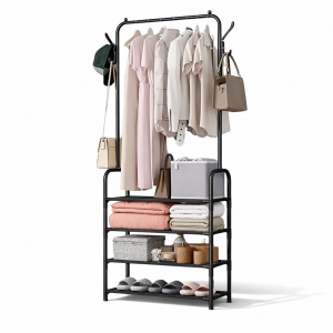 Стійка для одягу Clothes Rack Up 178х60х26 см металева підлогова вішалка (SHAF)