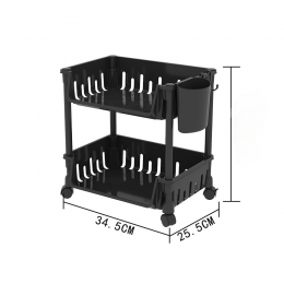 Універсальний органайзер Storage Rack для зберігання різних речей, Чорний (SHAF)