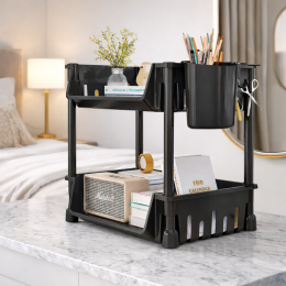 Універсальний органайзер Storage Rack для зберігання різних речей, Чорний (SHAF)