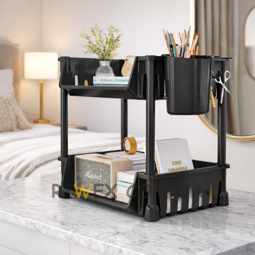 Універсальний органайзер Storage Rack для зберігання різних речей, Чорний (SHAF)