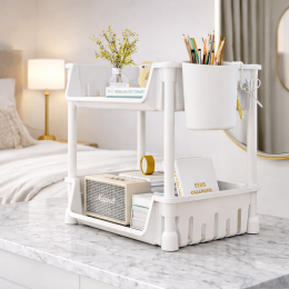 Універсальний органайзер Storage Rack для зберігання різних речей, Білий (SHAF)