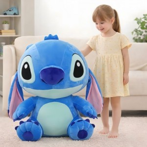 Велика м'яка плюшева іграшка  Стіч 100 см 0931-8,  Синій (AX)