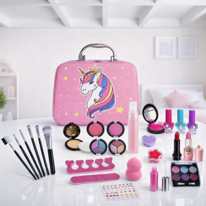 Набір дитячої косметики у валізці Make up Рожевий (509)