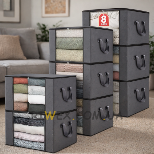 Набір сумок органезер для зберігання розмір 60×40×35 см 6 шт MA713 (ARSH)