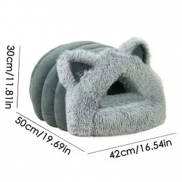 М'який будиночок для тварин MA817 M 50*42*30см Сірий (ARSH)