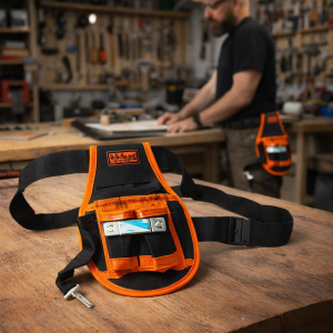 Поясна сумка-ремінець для інструментів HORUSDY, 9 кишень SDY90522/1493 155 x 255 мм (JS)