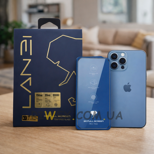 Захисне скло з олеофобним покриттям ULTRA+ 5X HD DUST FREE BOX Iphone 13 Pro Max (AX)
