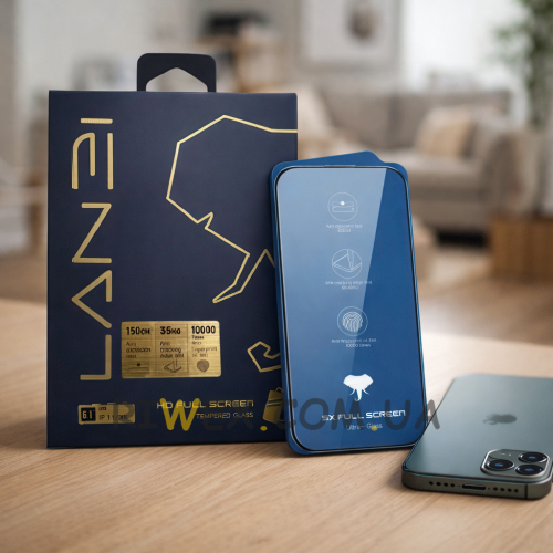 Захисне скло з олеофобним покриттям ULTRA+ 5X HD DUST FREE BOX Iphone 11 Pro (AX)