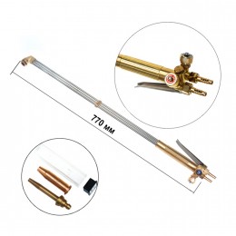 Универсальный резак для ацетилена и пропана ПТК Р3-345ПУ, угол головки 110, L-770/1897 (JS)